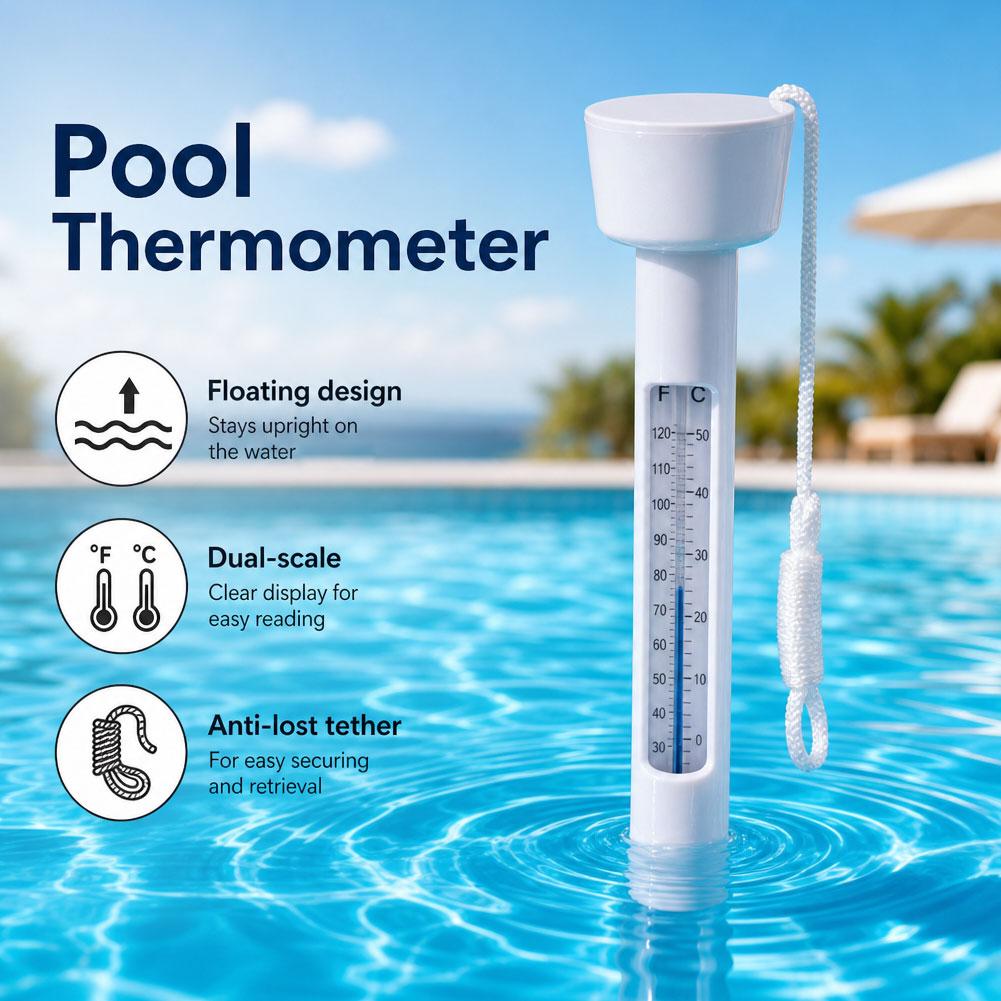Hot Tub - Termómetro flotante para piscinas, diseñado para