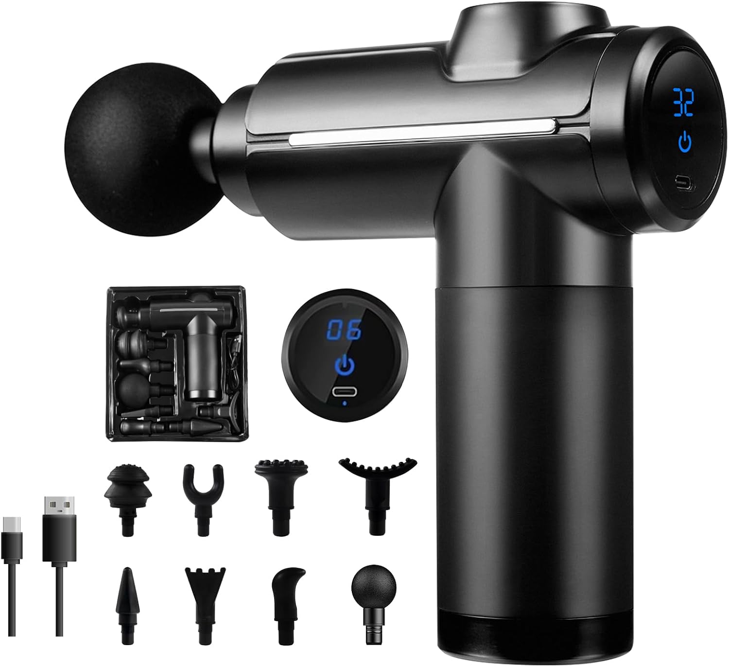 Massage Gun - Pistola de masaje Masajeador de percusión