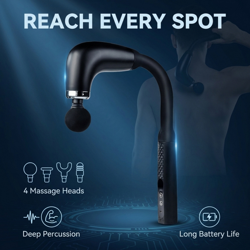 Massage Gun - Pistola de Masaje Muscular Eléctrica con