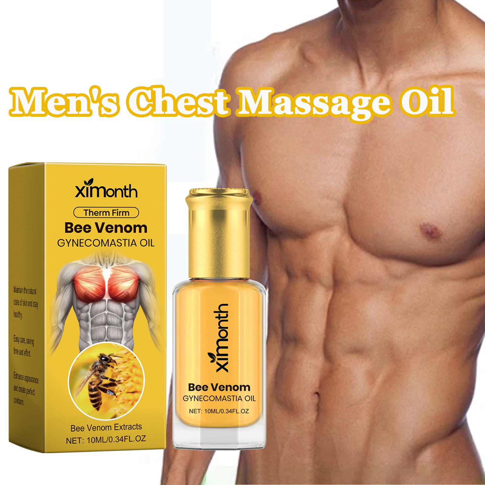 Body Oil - Aceite de masaje de pecho para
