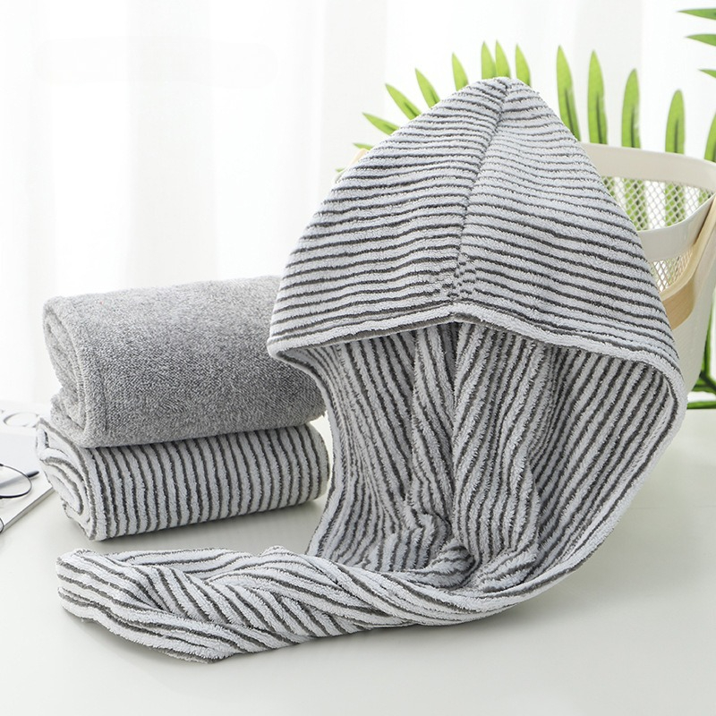 Spa Towel - Gorro de terciopelo coral para secar