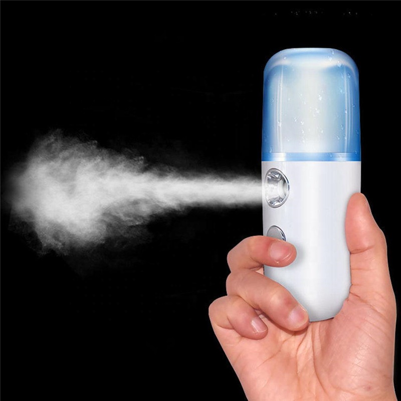 Face Steamer - Vaporizador Facial Nano Recargable Portátil, Mini