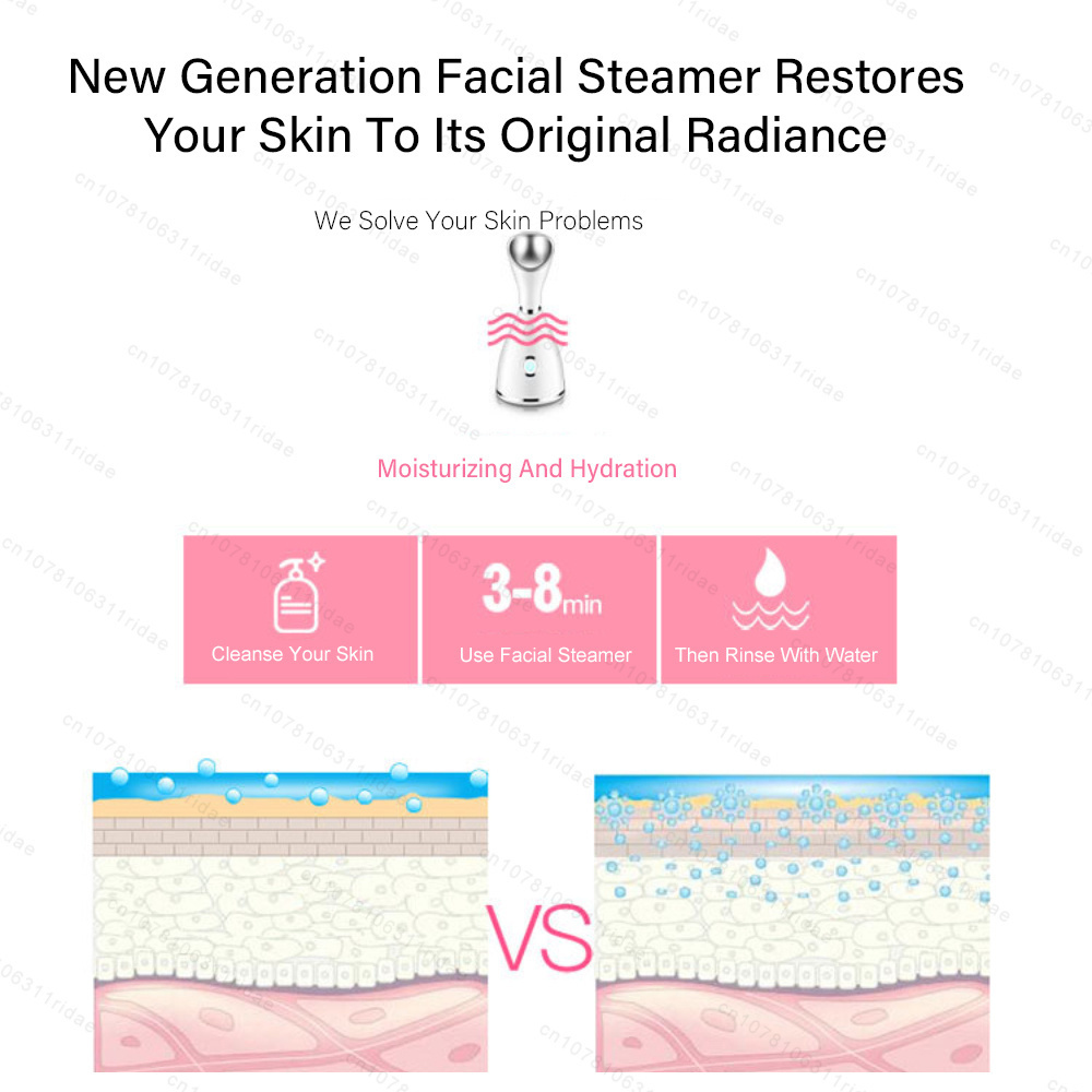 Vaporizador Facial de 70 ml, V - Face Steamer reseña y precio