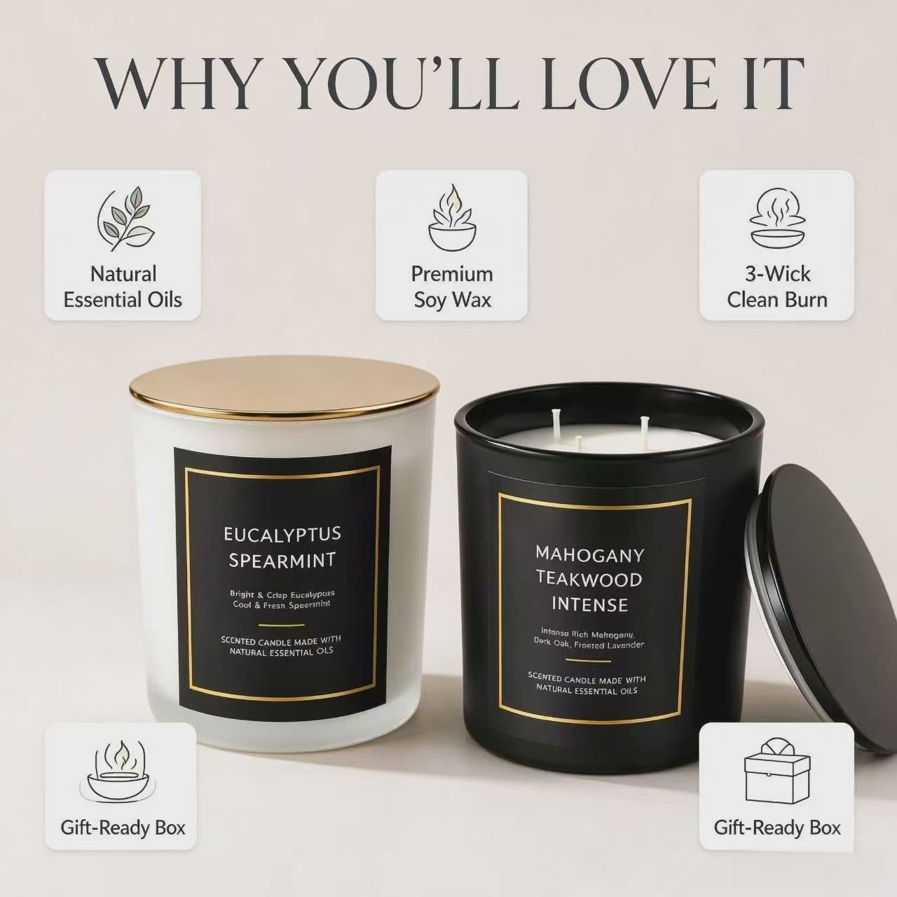 Velas Aromáticas, Difusor de F - Aromatherapy Diffuser reseña y precio
