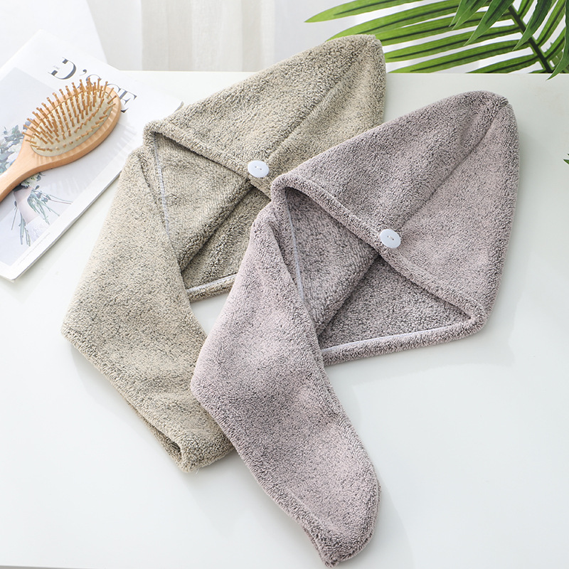 Gorro de terciopelo coral para - Spa Towel reseña y precio