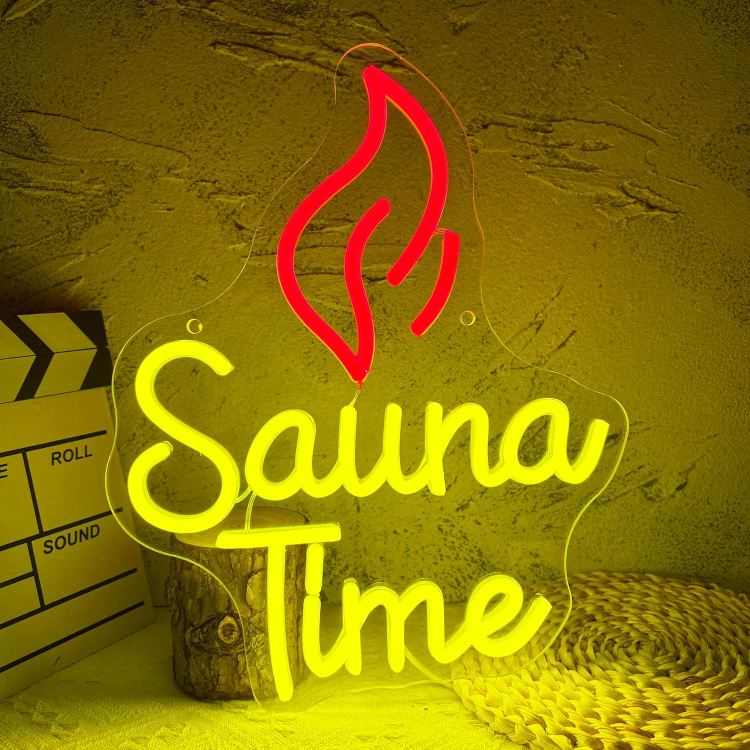Letrero de Neón Sauna Time, Lu - Spa Wellness Gym reseña y precio