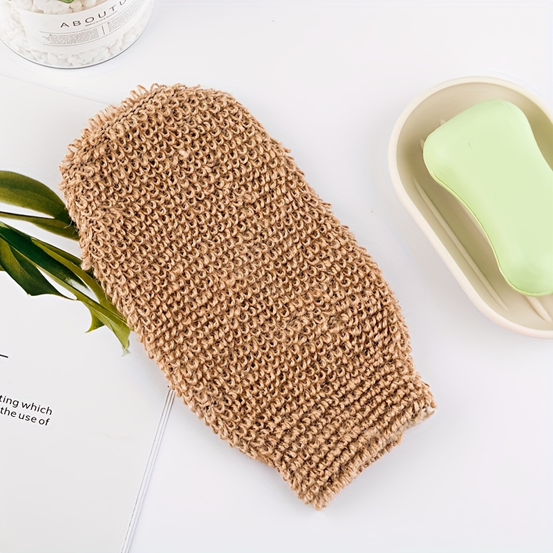 Guantes exfoliantes de doble c - Spa Massager reseña y precio