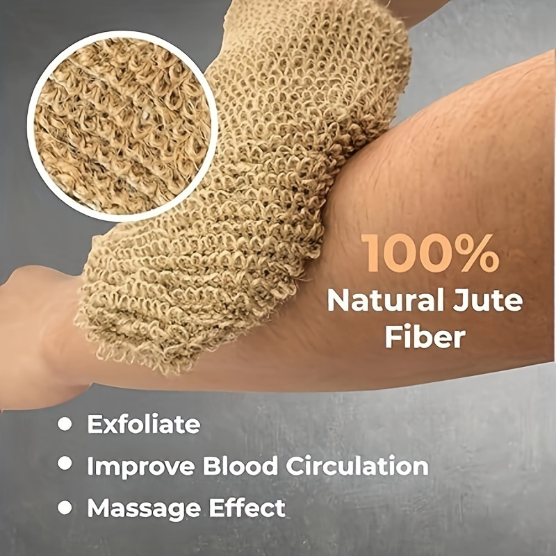 Guantes exfoliantes de doble c - Spa Massager reseña y precio