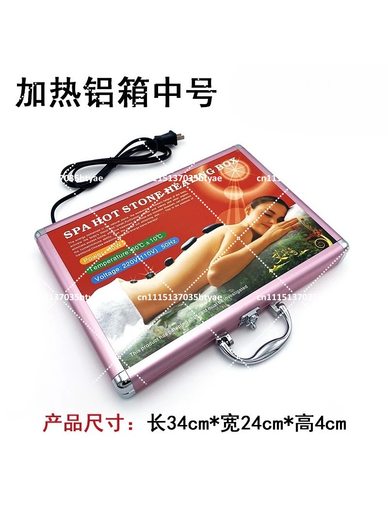 Piedra energética, piedra de m - Spa Massager reseña y precio
